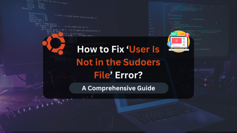 How To Fix User Is Not In The Sudoers File Error Dracula Servers