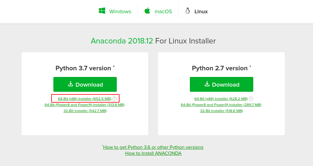 ubuntu anaconda download