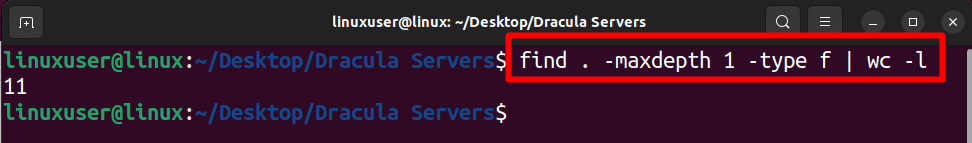 How to Count Files in Linux Directory? | Dracula Servers