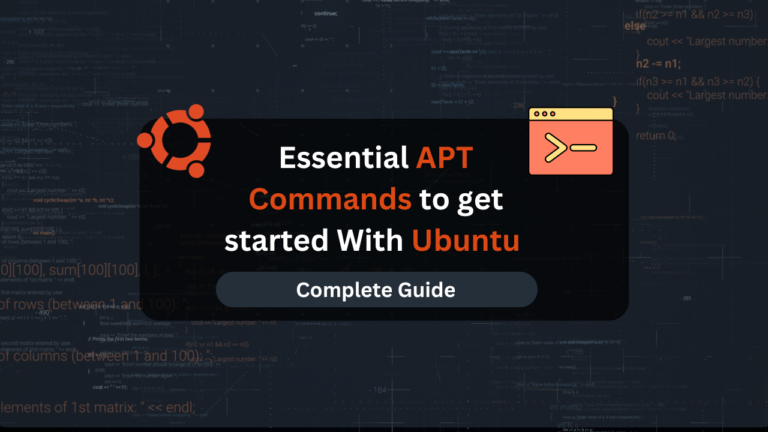 Essential APT Commands to get started with Ubuntu / Linux