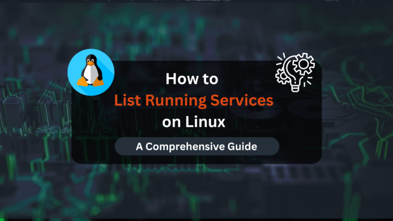 How to List Running Services on Linux