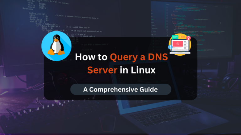 How to Query a DNS Server in Linux